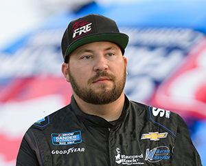 Photo of NASCAR Truck driver Spencer Boyd of Freedom Racing Enterprises